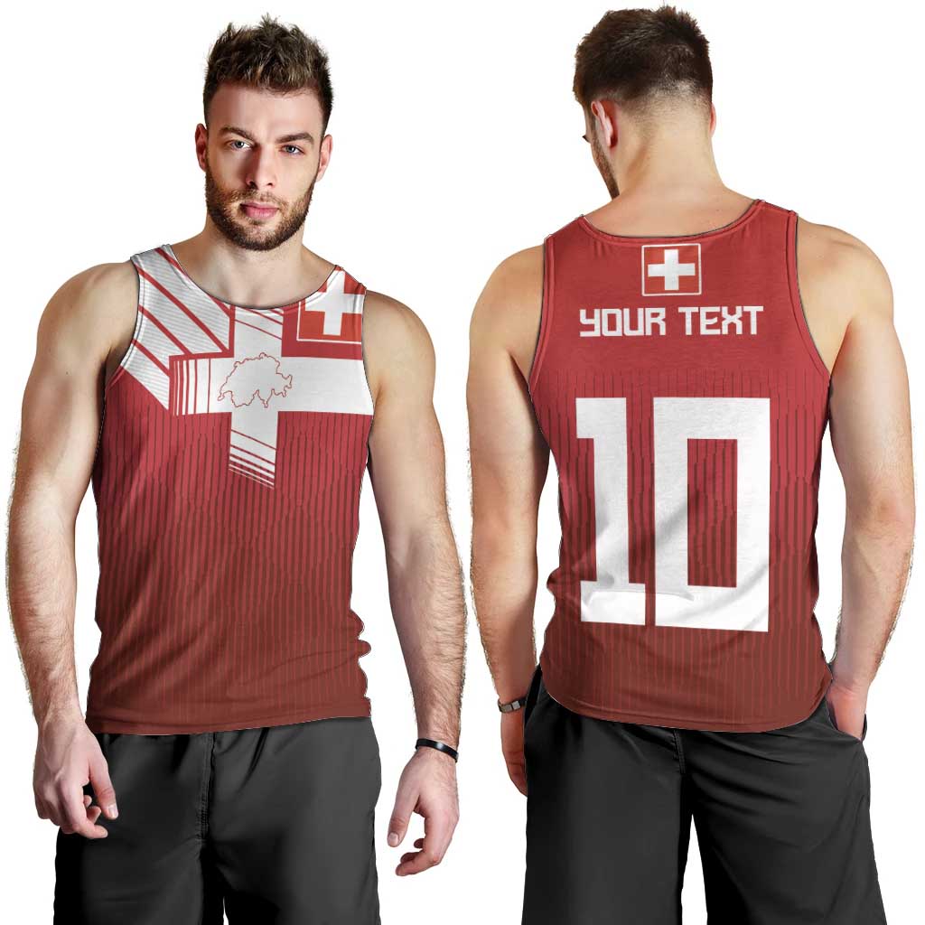 Custom Swiss Football Jersey for The Champions Men Tank Top LT03
