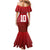 Custom Swiss Football Jersey for The Champions Mermaid Dress LT03