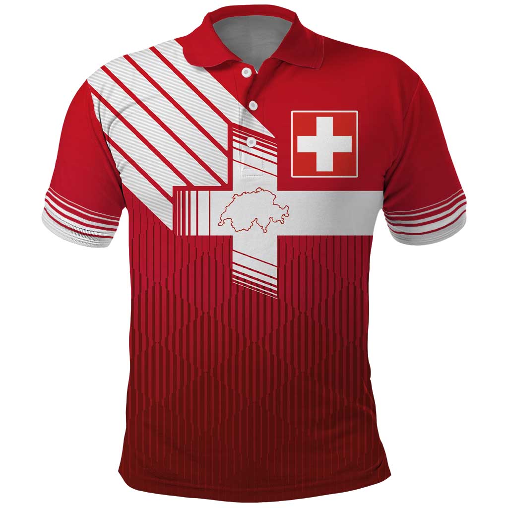 Custom Swiss Football Jersey for The Champions Polo Shirt LT03