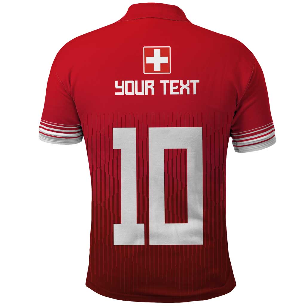 Custom Swiss Football Jersey for The Champions Polo Shirt LT03