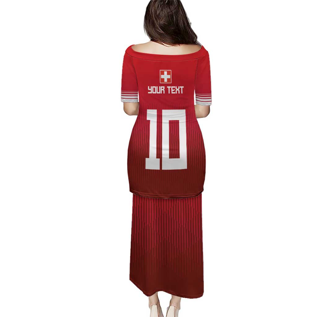 Custom Swiss Football Jersey for The Champions Puletasi LT03