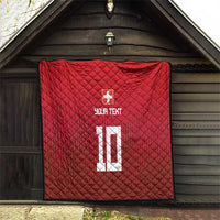 Custom Swiss Football Jersey for The Champions Quilt LT03