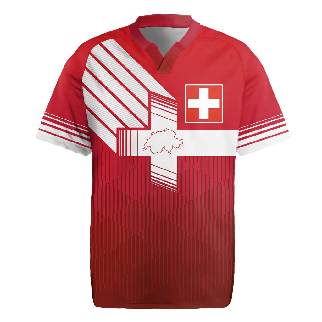 Custom Swiss Football Jersey for The Champions Rugby Jersey LT03