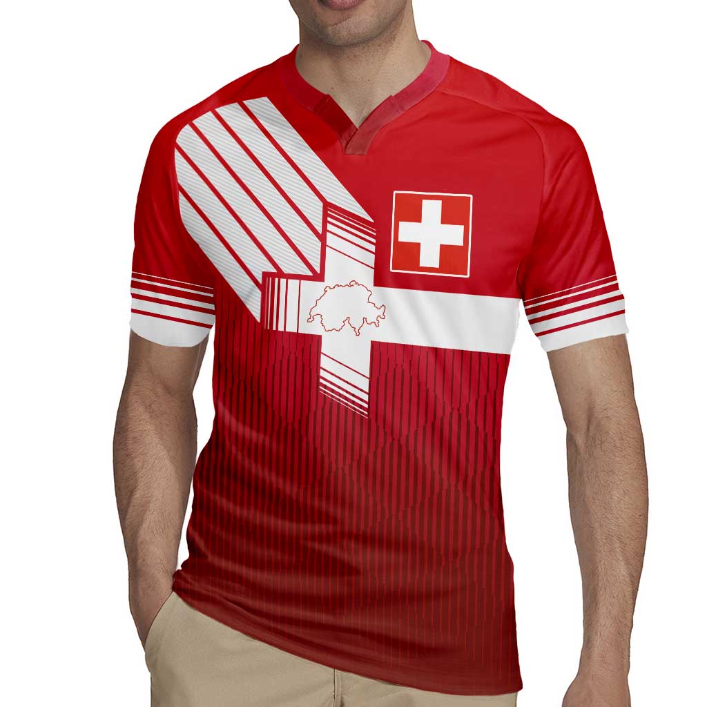 Custom Swiss Football Jersey for The Champions Rugby Jersey LT03
