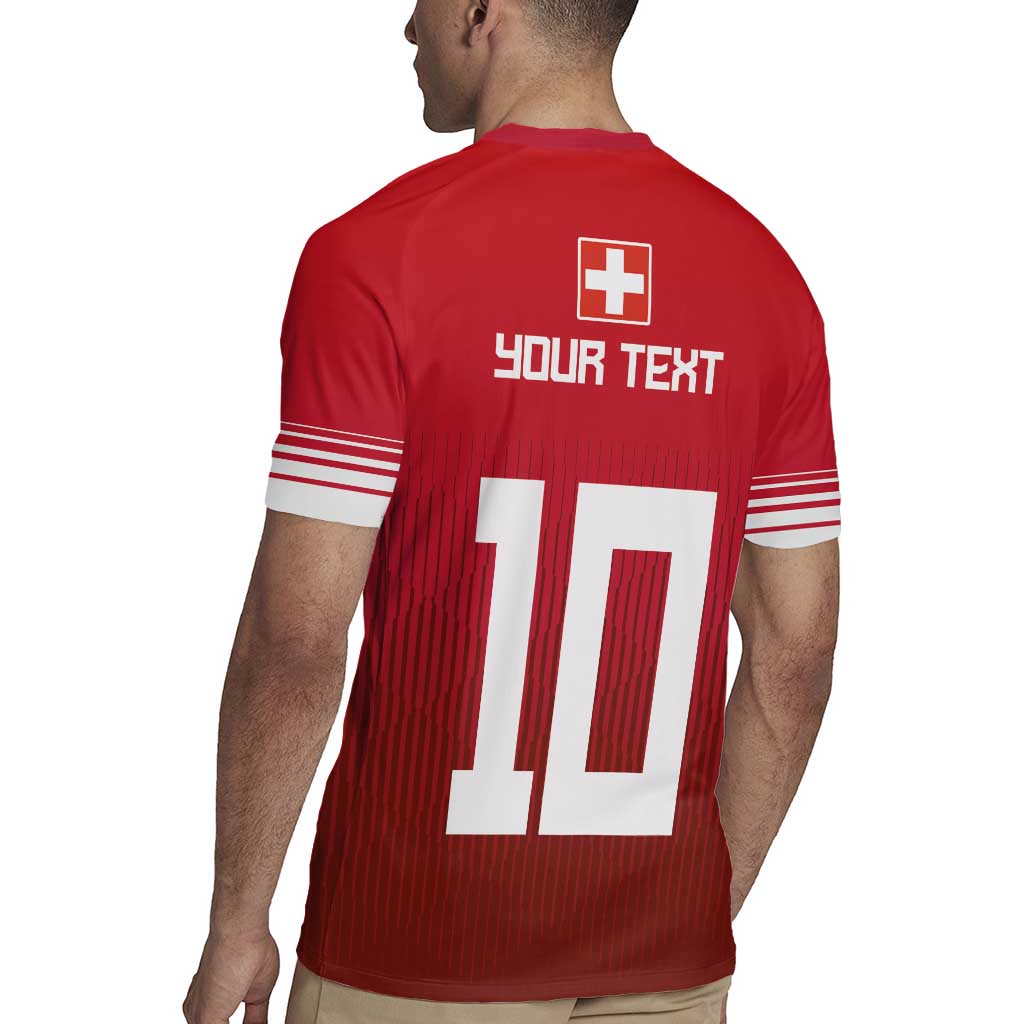 Custom Swiss Football Jersey for The Champions Rugby Jersey LT03