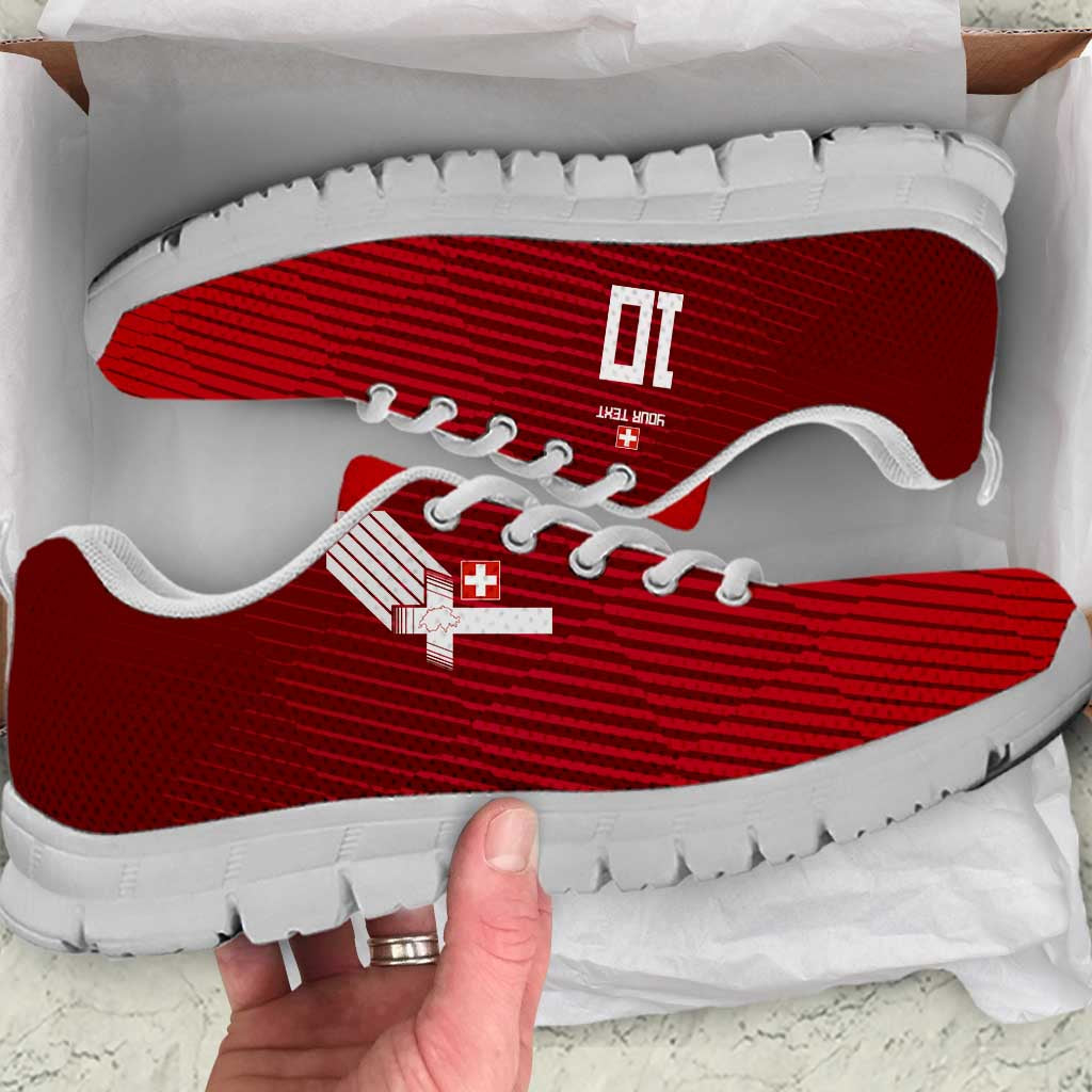 Custom Swiss Football Jersey for The Champions Sneakers LT03