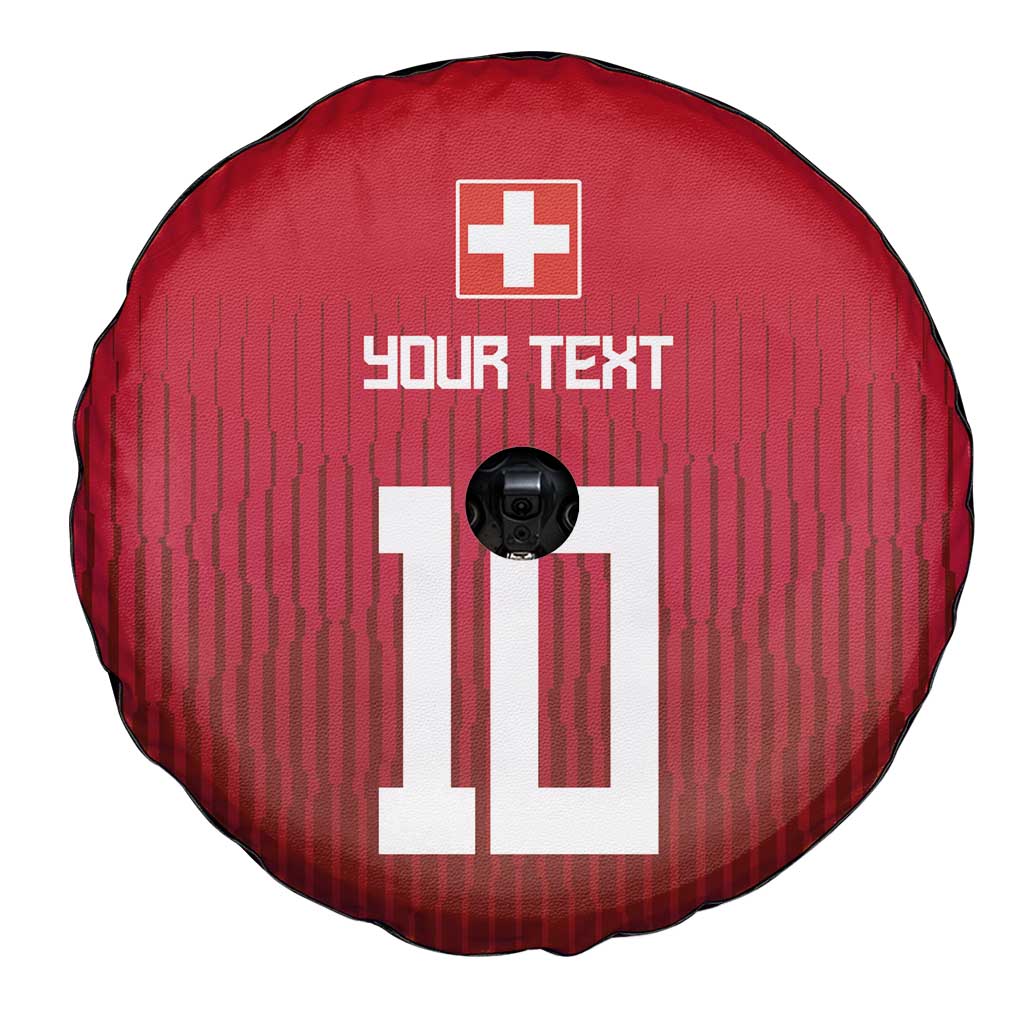 Custom Swiss Football Jersey for The Champions Spare Tire Cover LT03
