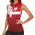 Custom Swiss Football Jersey for The Champions Women Sleeveless Polo Shirt LT03