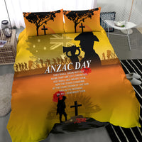 Australia ANZAC Day Bedding Set Gallipoli Lest We Forget - Wonder Print Shop