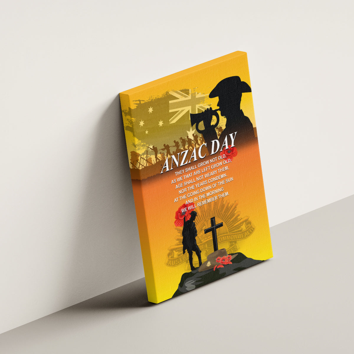 Australia ANZAC Day Canvas Wall Art Gallipoli Lest We Forget - Wonder Print Shop