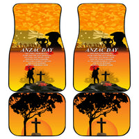 Australia ANZAC Day Car Mats Gallipoli Lest We Forget - Wonder Print Shop