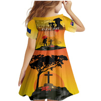 Australia ANZAC Day Family Matching Mermaid Dress and Hawaiian Shirt Gallipoli Lest We Forget - Wonder Print Shop