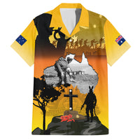 Australia ANZAC Day Family Matching Summer Maxi Dress and Hawaiian Shirt Gallipoli Lest We Forget - Wonder Print Shop