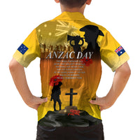 Australia ANZAC Day Hawaiian Shirt Gallipoli Lest We Forget - Wonder Print Shop