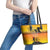 Australia ANZAC Day Leather Tote Bag Gallipoli Lest We Forget - Wonder Print Shop
