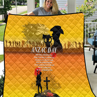 Australia ANZAC Day Quilt Gallipoli Lest We Forget - Wonder Print Shop