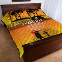 Australia ANZAC Day Quilt Bed Set Gallipoli Lest We Forget - Wonder Print Shop