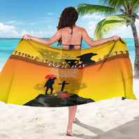 Australia ANZAC Day Sarong Gallipoli Lest We Forget - Wonder Print Shop