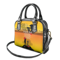 Australia ANZAC Day Shoulder Handbag Gallipoli Lest We Forget