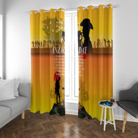 Australia ANZAC Day Window Curtain Gallipoli Lest We Forget - Wonder Print Shop