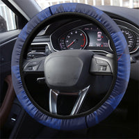 Croatia Football Steering Wheel Cover Glagolitic Script Checkerboard Sporty Style Away Color