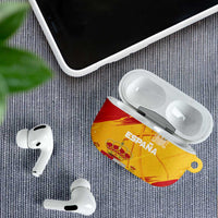 Basketball Fan Jersey Spanish AirPods Case Royal Seal of España - Wonder Print Shop