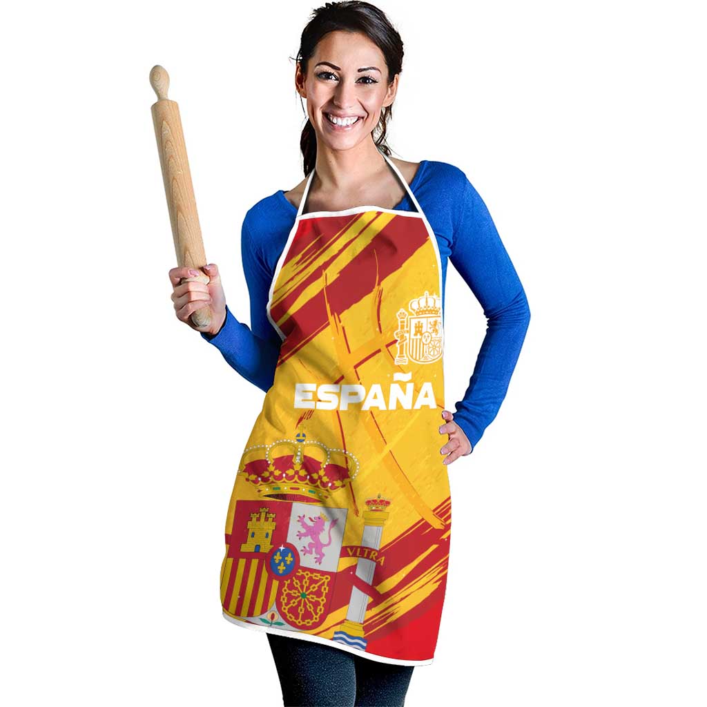 Basketball Fan Jersey Spanish Apron Royal Seal of España - Wonder Print Shop
