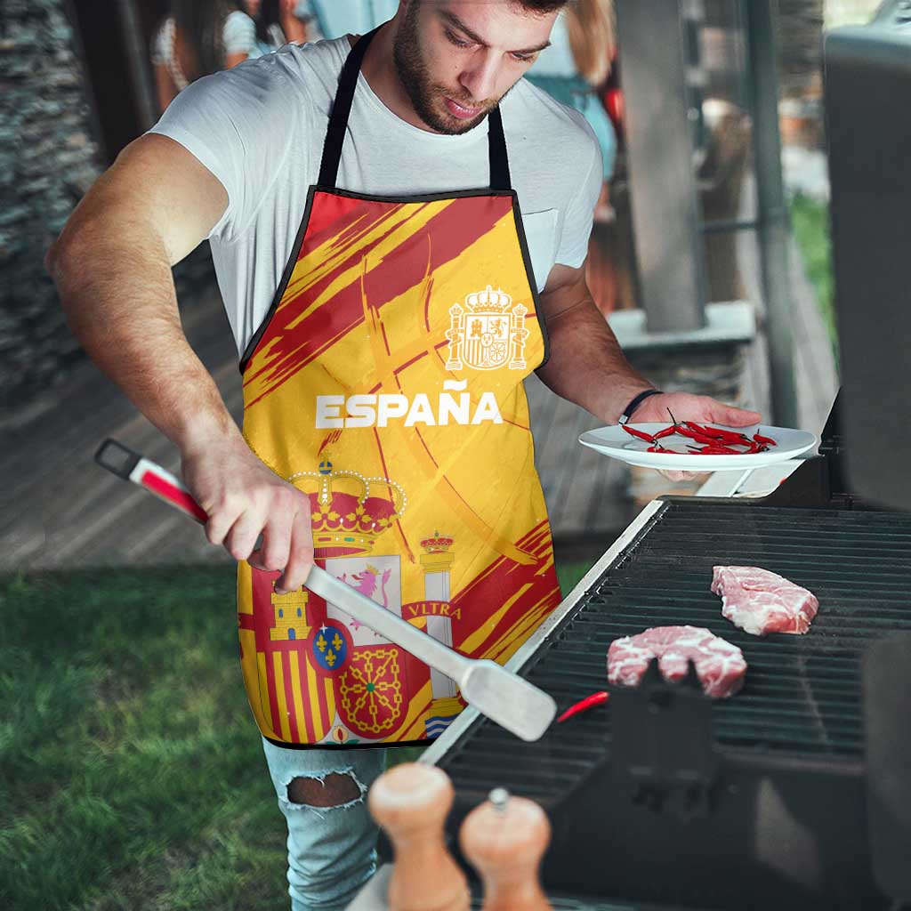 Basketball Fan Jersey Spanish Apron Royal Seal of España - Wonder Print Shop