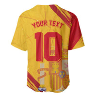 Custom Basketball Fan Jersey Spanish Baseball Jersey Royal Seal of España - Wonder Print Shop