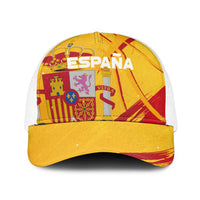 Basketball Fan Jersey Spanish Baseball Net Cap Royal Seal of España - Wonder Print Shop
