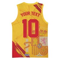 Custom Basketball Fan Jersey Spanish Basketball Jersey Royal Seal of España - Wonder Print Shop