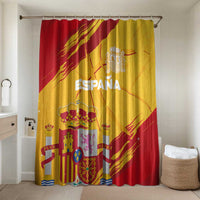 Basketball Fan Jersey Spanish Bathroom Set Royal Seal of España - Wonder Print Shop