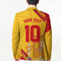 Custom Basketball Fan Jersey Spanish Blazer Royal Seal of España - Wonder Print Shop