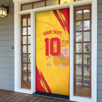 Basketball Fan Jersey Spanish Door Cover Royal Seal of España - Wonder Print Shop