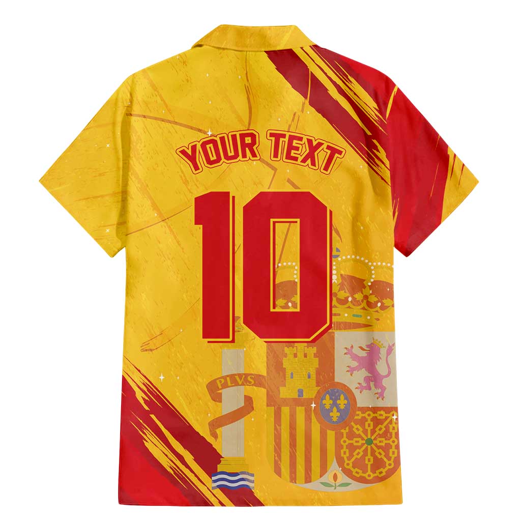 Custom Basketball Fan Jersey Spanish Family Matching Mermaid Dress and Hawaiian Shirt Royal Seal of España - Wonder Print Shop