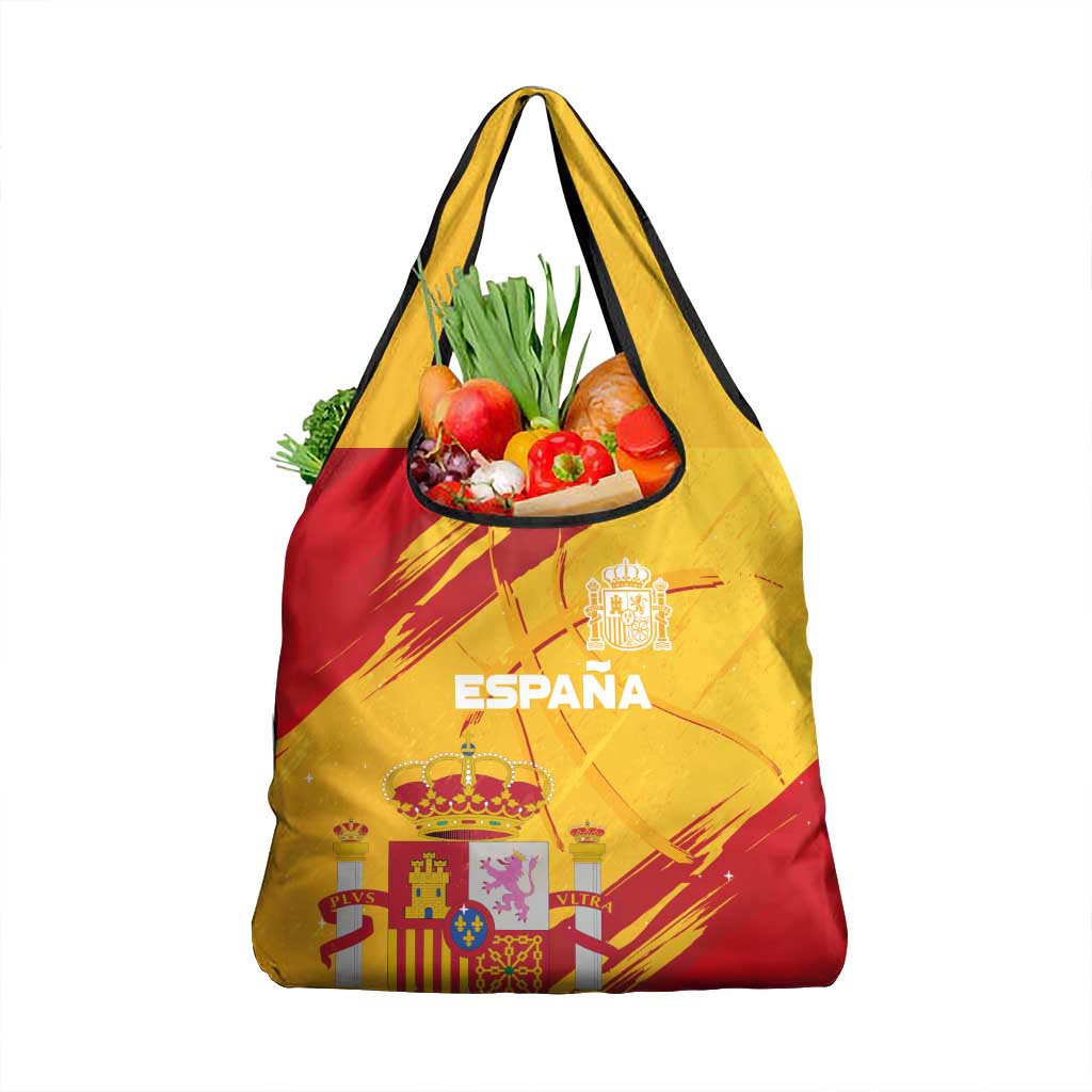 Basketball Fan Jersey Spanish Grocery Bag Royal Seal of España - Wonder Print Shop
