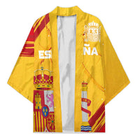Custom Basketball Fan Jersey Spanish Kimono Royal Seal of España - Wonder Print Shop