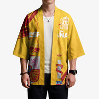 Custom Basketball Fan Jersey Spanish Kimono Royal Seal of España - Wonder Print Shop
