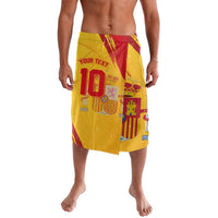 Custom Basketball Fan Jersey Spanish Lavalava Royal Seal of España - Wonder Print Shop