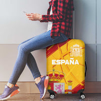 Basketball Fan Jersey Spanish Luggage Cover Royal Seal of España - Wonder Print Shop