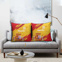 Basketball Fan Jersey Spanish Pillow Cover Royal Seal of España - Wonder Print Shop