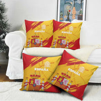 Basketball Fan Jersey Spanish Pillow Cover Royal Seal of España - Wonder Print Shop