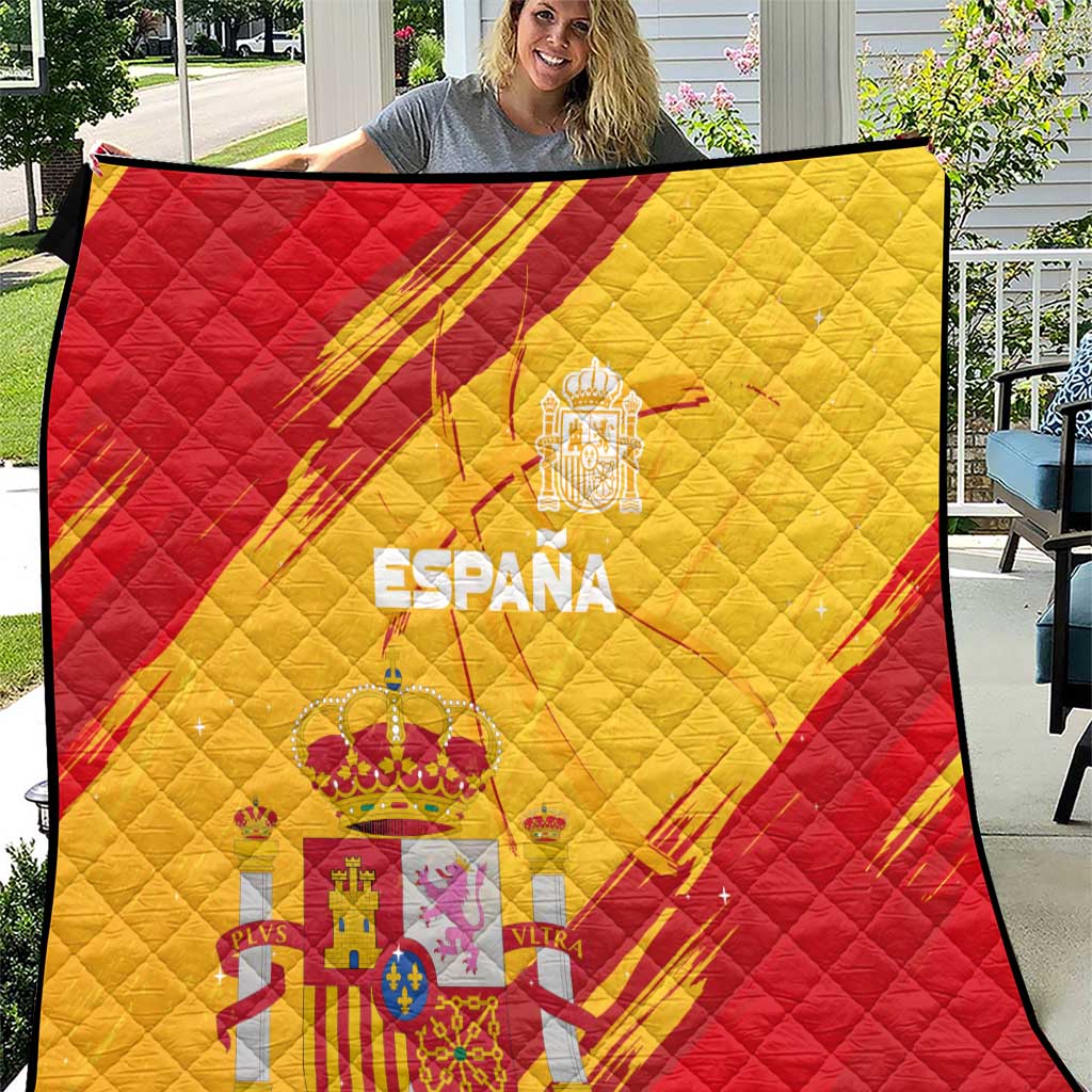 Basketball Fan Jersey Spanish Quilt Royal Seal of España - Wonder Print Shop
