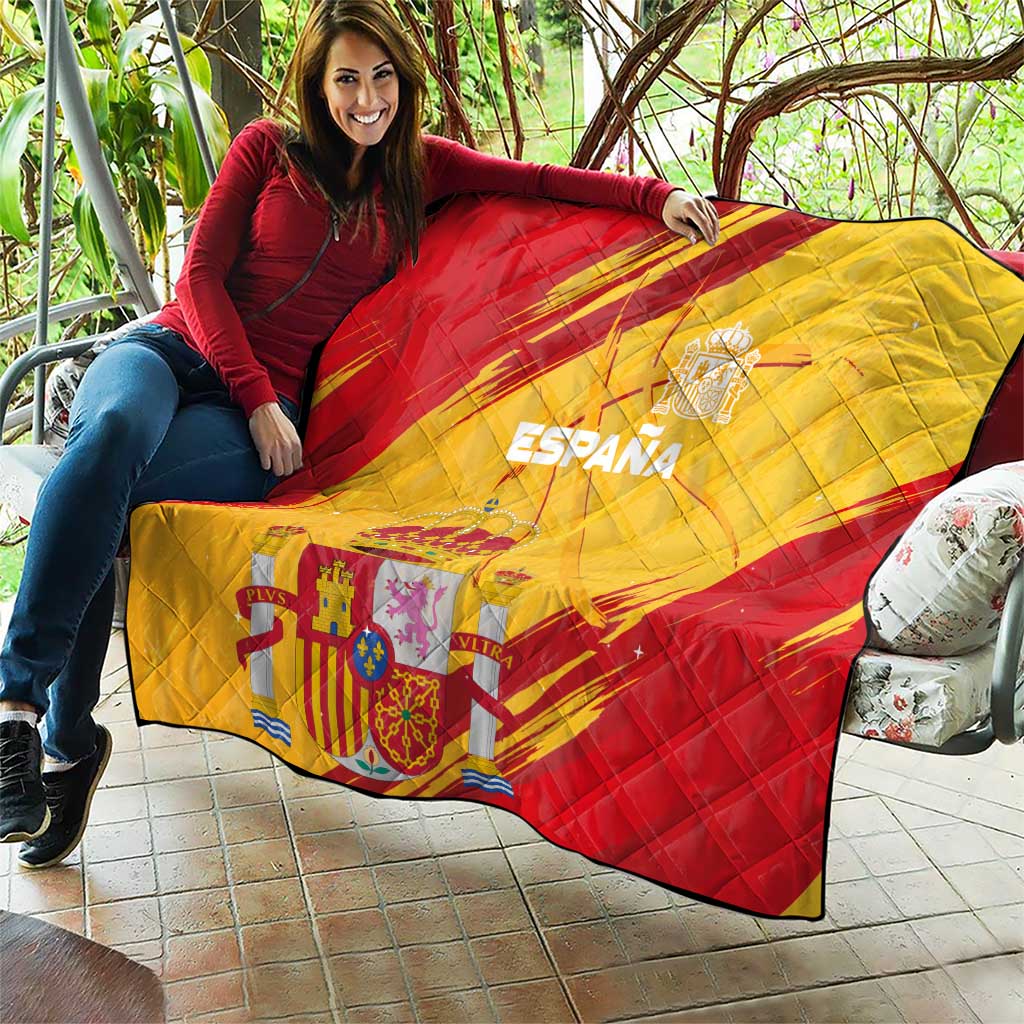 Basketball Fan Jersey Spanish Quilt Royal Seal of España - Wonder Print Shop
