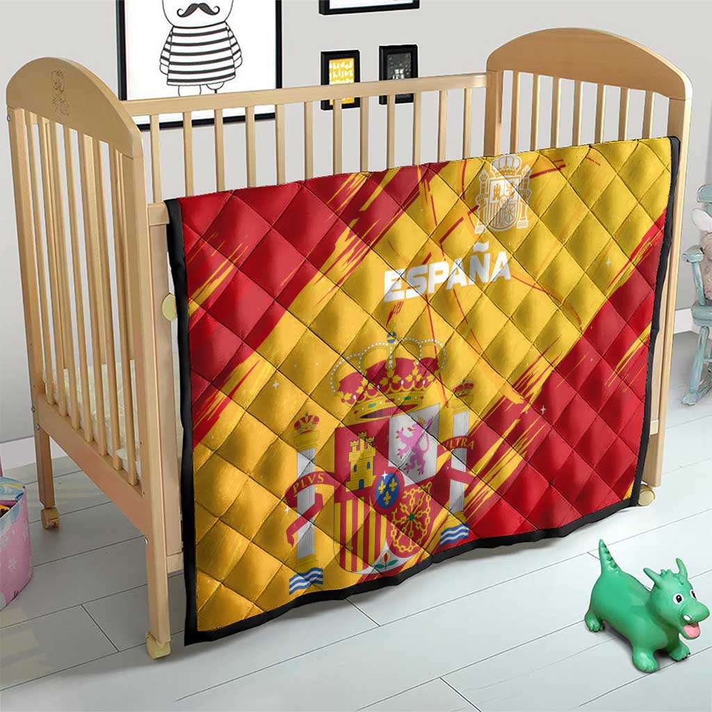 Basketball Fan Jersey Spanish Quilt Royal Seal of España - Wonder Print Shop