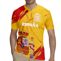 Custom Basketball Fan Jersey Spanish Rugby Jersey Royal Seal of España - Wonder Print Shop