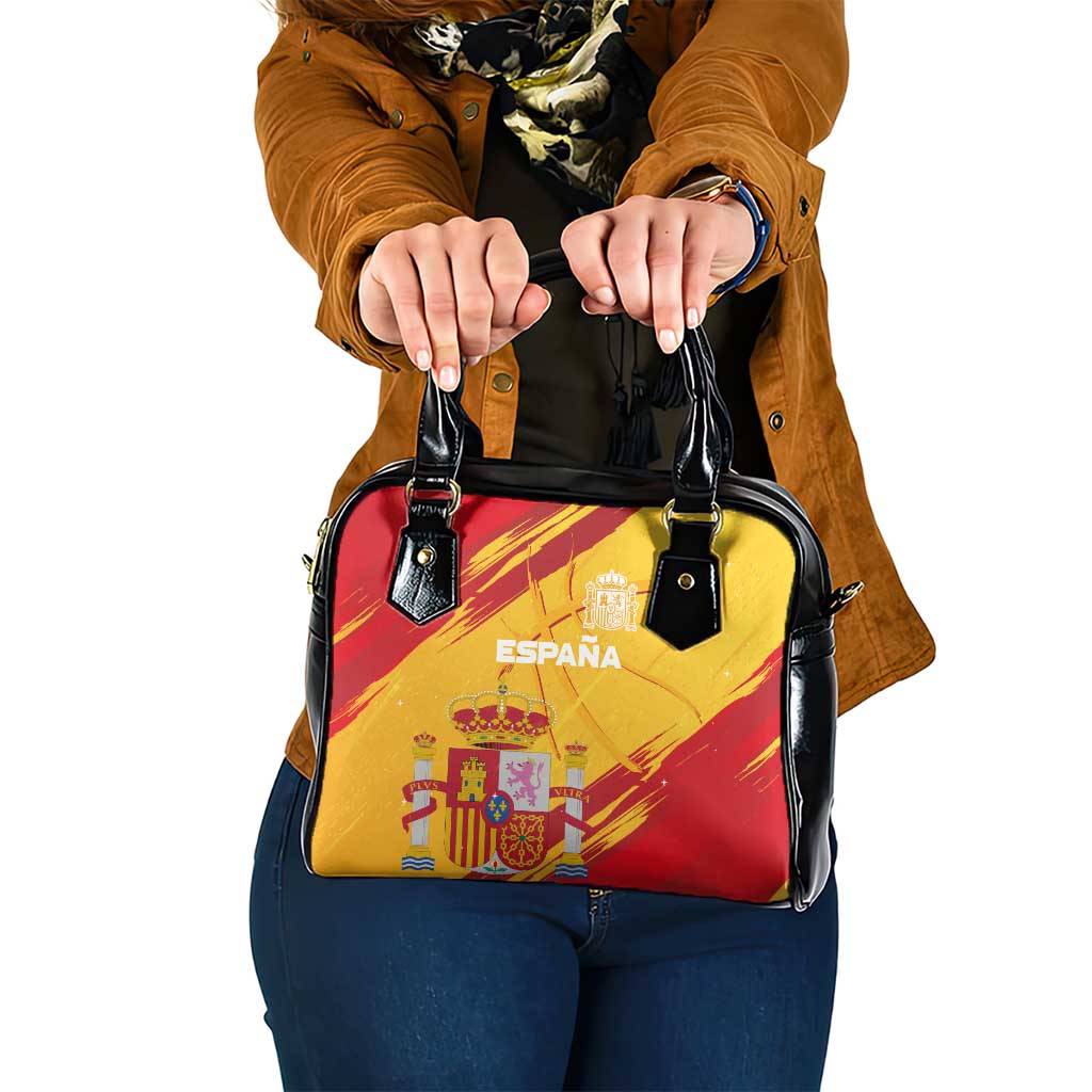 Basketball Fan Jersey Spanish Shoulder Handbag Royal Seal of España - Wonder Print Shop