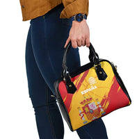 Basketball Fan Jersey Spanish Shoulder Handbag Royal Seal of España - Wonder Print Shop