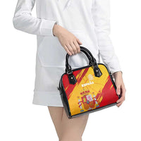 Basketball Fan Jersey Spanish Shoulder Handbag Royal Seal of España - Wonder Print Shop