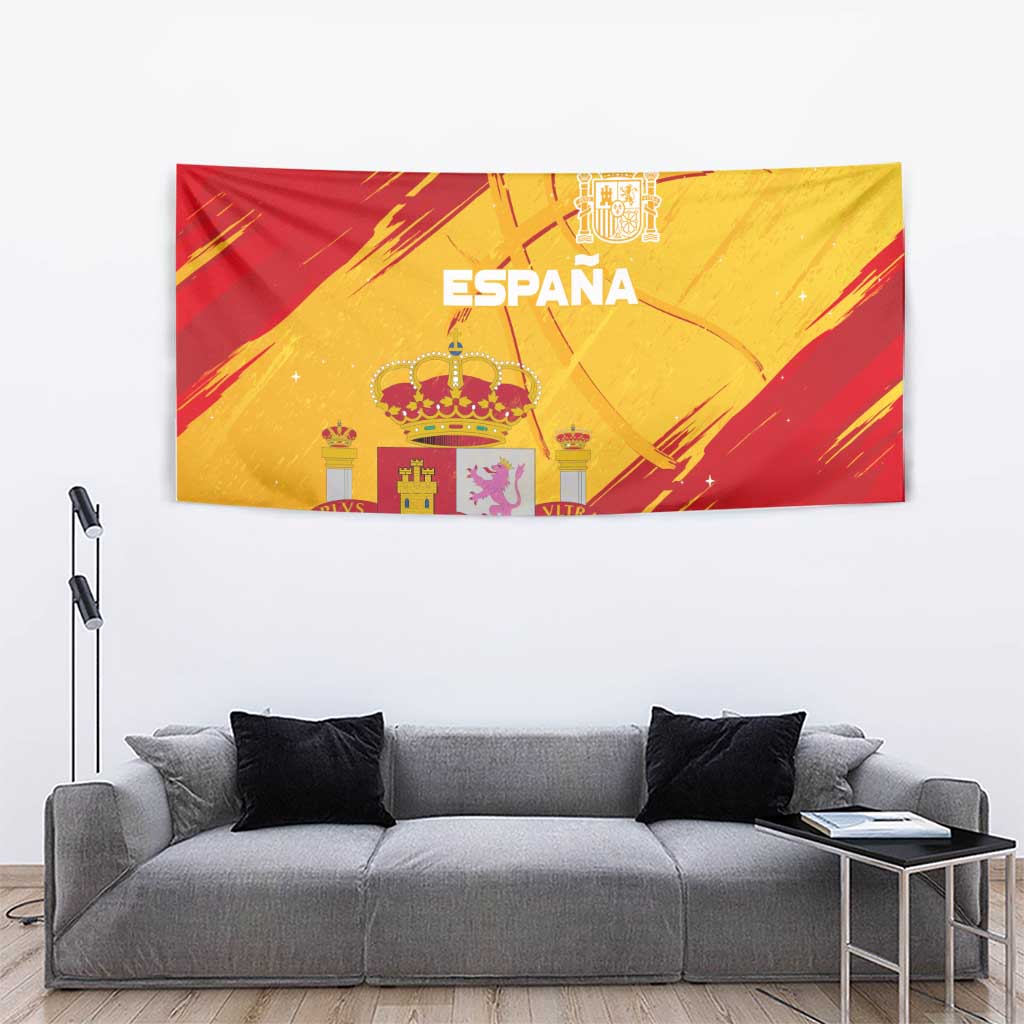 Basketball Fan Jersey Spanish Tapestry Royal Seal of España - Wonder Print Shop